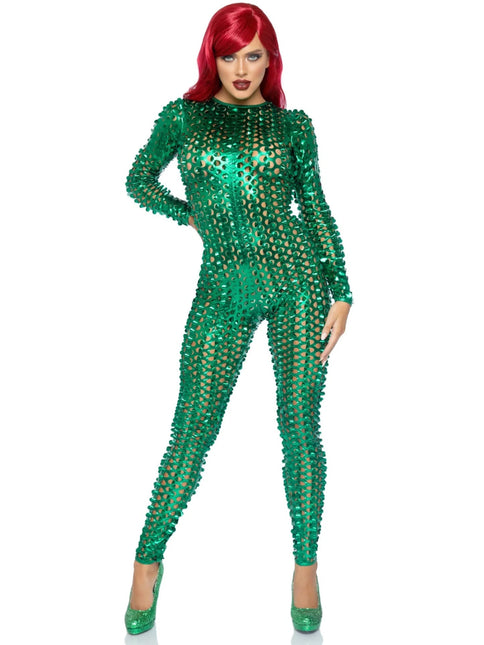 Groene Catsuit Dames Leg Avenue van Leg Avenue koop je bij Partywinkel