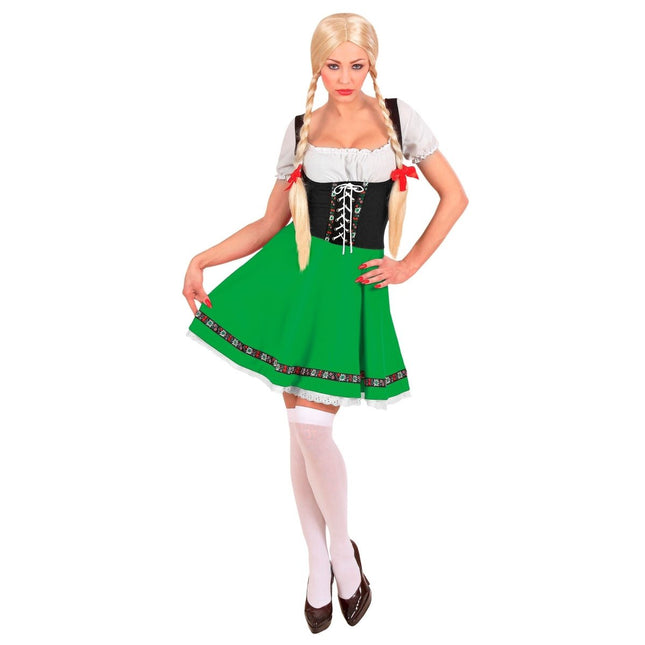 Groene Dirndl Jurk Oktoberfest van Widmann koop je bij Partywinkel