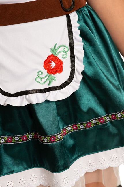 Groene Dirndl Jurk Oktoberfest Fay van Partychimp koop je bij Partywinkel
