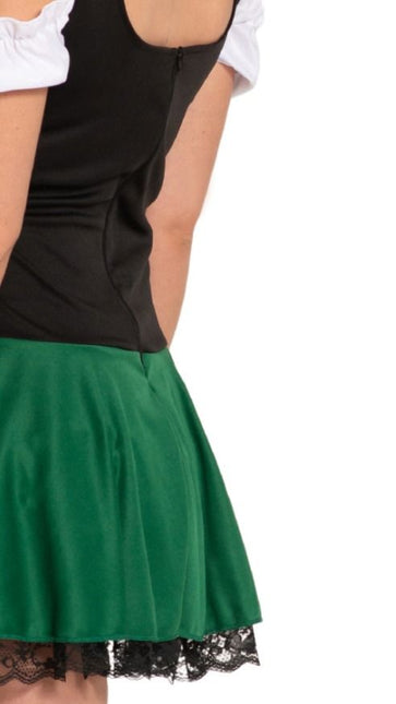 Groene Dirndl Jurk Oktoberfest Sophia van Partychimp koop je bij Partywinkel