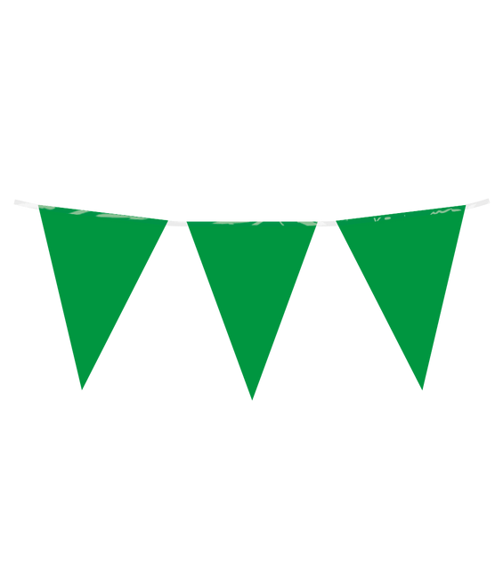 Groene Slinger Plastic 10m van Paper Dreams koop je bij Partywinkel