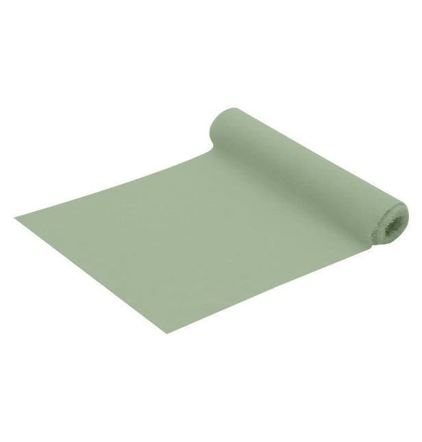 Groene Tafelloper Sage 5m van CHAKS koop je bij Partywinkel