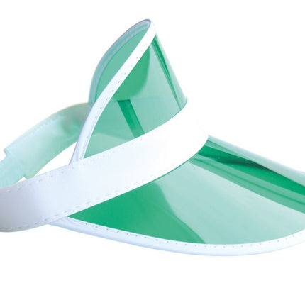 Groene Zonneklep van Wilbers & Wilbers koop je bij Partywinkel