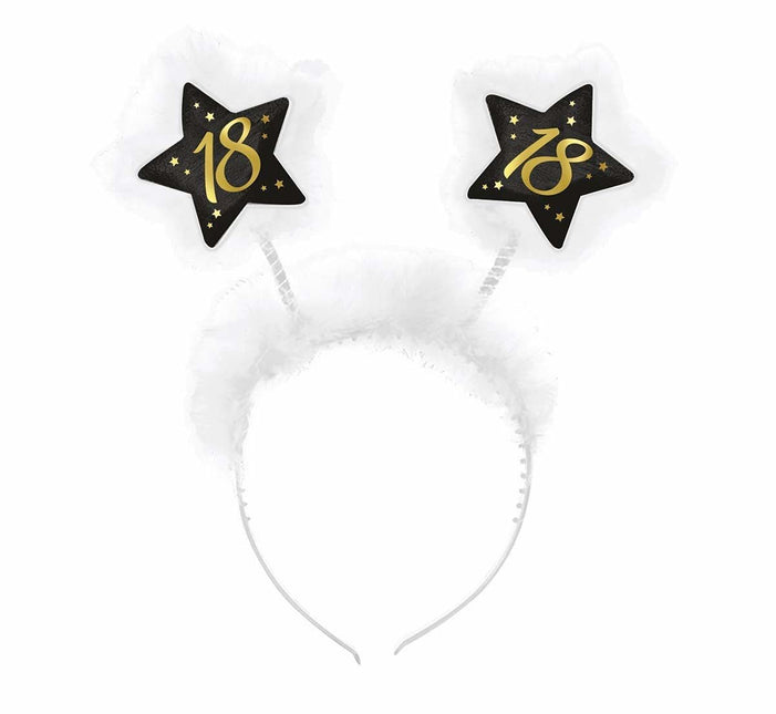 Haarband 18 Jaar Sterren van Fiestas Guirca koop je bij Partywinkel