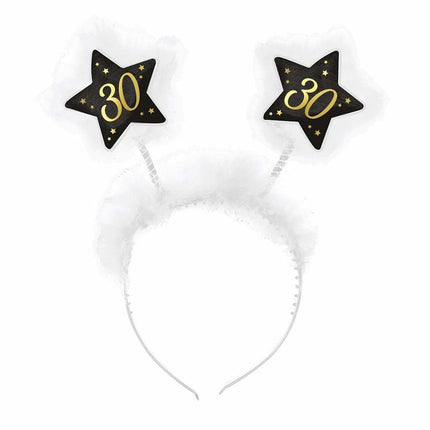 Haarband 30 Jaar Sterren van Fiestas Guirca koop je bij Partywinkel