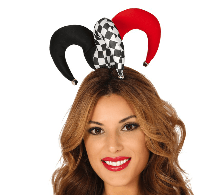 Haarband Hofnar Mini Hoed van Fiestas Guirca koop je bij Partywinkel