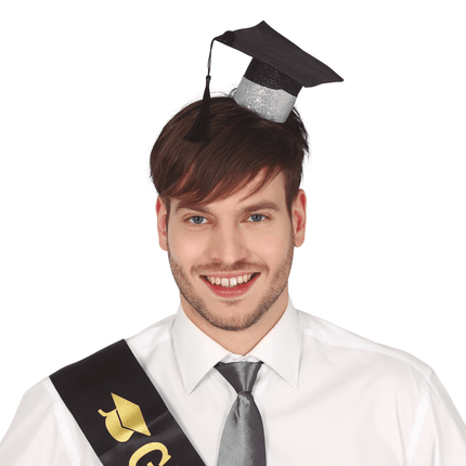 Haarband Mini Afgestuurd Hoed van Fiestas Guirca koop je bij Partywinkel