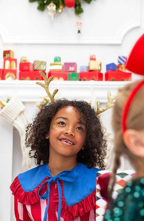 Haarband Rendier Goud 34,5cm van Partydeco koop je bij Partywinkel