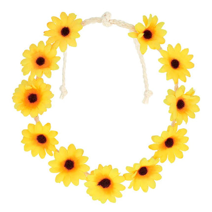 Haarband Zonnebloemen van Boland koop je bij Partywinkel