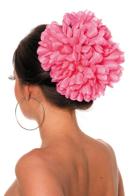 Bloem Haarclip Roze van Wilbers & Wilbers koop je bij Partywinkel