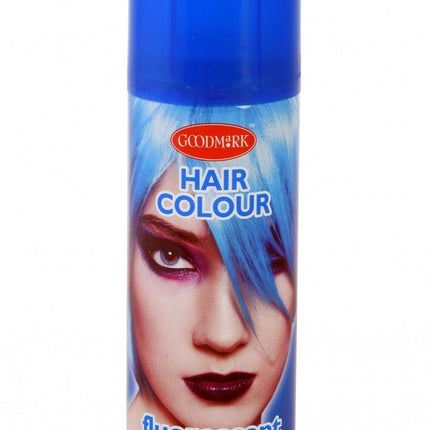 Haarspray Fluor Blauw125Ml van PartyXplosion koop je bij Partywinkel