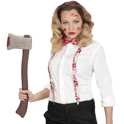 Halloween Accessoireset Bretels En Strik 2 delig van Widmann koop je bij Partywinkel