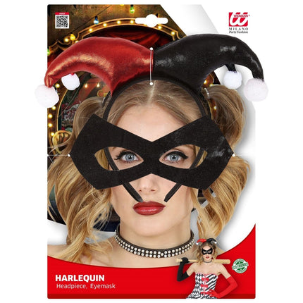 Halloween Accessoireset Harlekijn van Widmann koop je bij Partywinkel