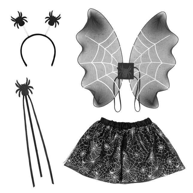 Halloween Accessoireset Meisje 4 delig van Boland koop je bij Partywinkel