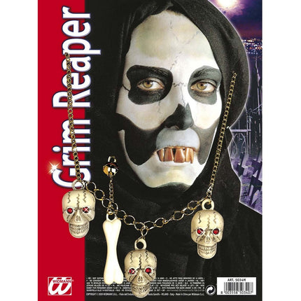 Halloween Accessoireset Skelet 2 delig van Widmann koop je bij Partywinkel