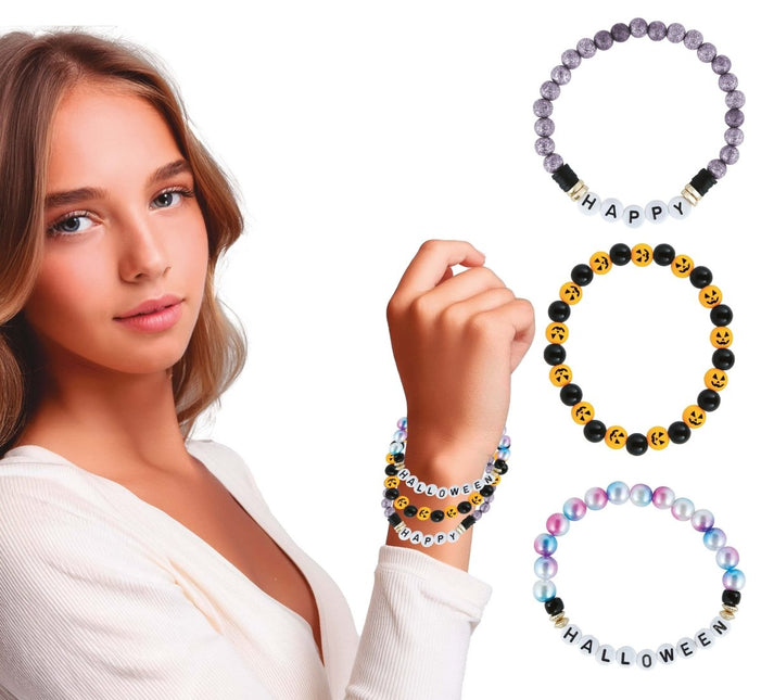 Halloween Armband 3st van Fiestas Guirca koop je bij Partywinkel