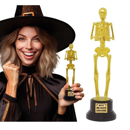 Halloween Award Skelet 22cm van Fiestas Guirca koop je bij Partywinkel