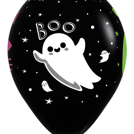 Halloween Ballonnen 30cm 25st van Sempertex koop je bij Partywinkel