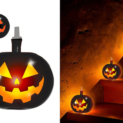 Halloween Ballonnen Pompoen Met Licht 5st van Fiestas Guirca koop je bij Partywinkel