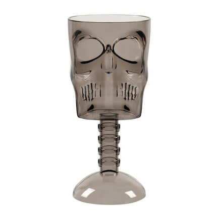 Halloween Beker Skelet 18cm van Boland koop je bij Partywinkel