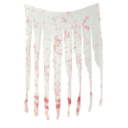 Halloween Bloederig Gordijn 1,5m van Fiestas Guirca koop je bij Partywinkel