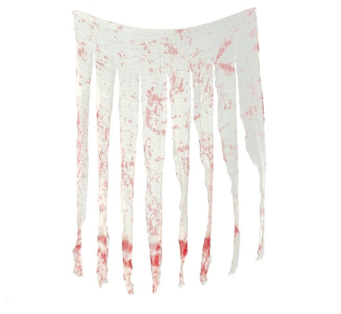 Halloween Bloederig Gordijn 1,5m van Fiestas Guirca koop je bij Partywinkel