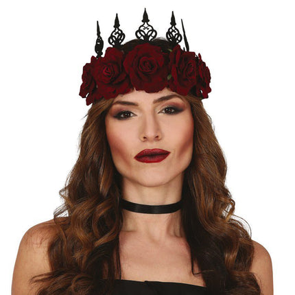 Halloween Bloemenkrans van Fiestas Guirca koop je bij Partywinkel