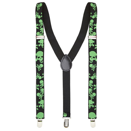 Halloween Bretels Schedels van Widmann koop je bij Partywinkel