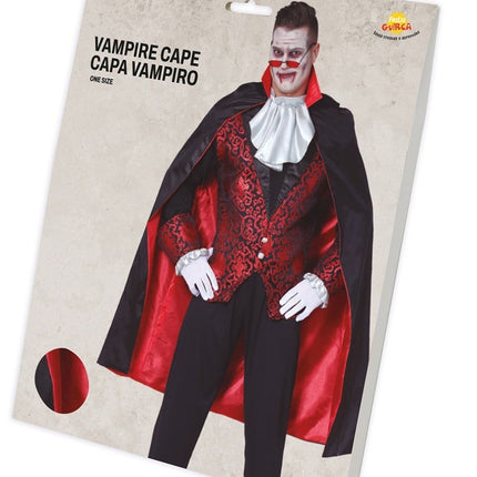 Halloween Cape Rode Voering 1,15m van Fiestas Guirca koop je bij Partywinkel