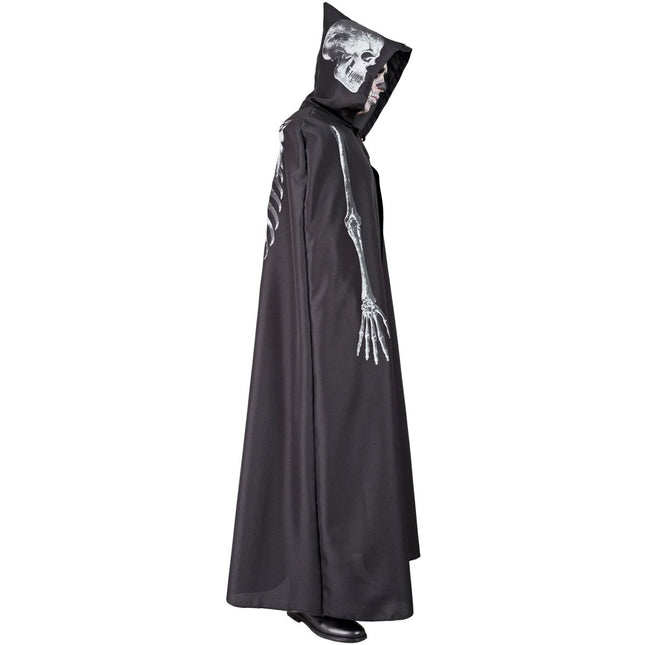 Halloween Cape Skelet 1,5m van Widmann koop je bij Partywinkel