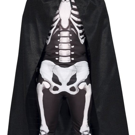 Halloween Cape Zwart 1,3m van Fiestas Guirca koop je bij Partywinkel