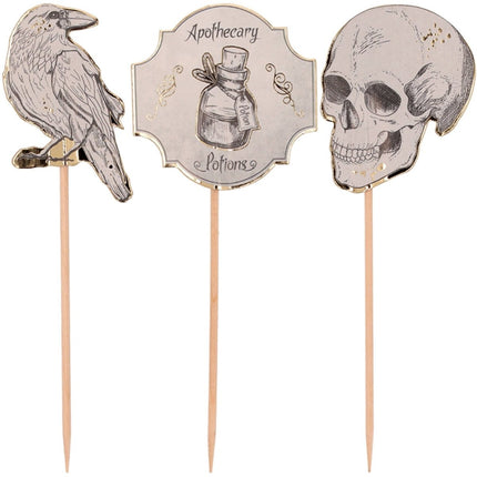 Halloween Cocktailprikkers 12cm 6st van Folat koop je bij Partywinkel