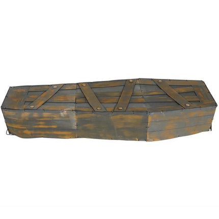 Halloween Deurbord Doodskist Foam 1,6m van Fiestas Guirca koop je bij Partywinkel