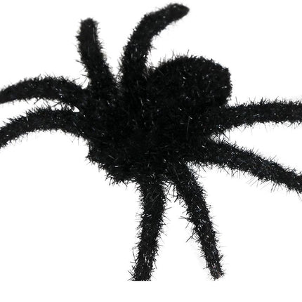 Halloween Decoratie Spinnen 6cm 6 delig van Fiestas Guirca koop je bij Partywinkel