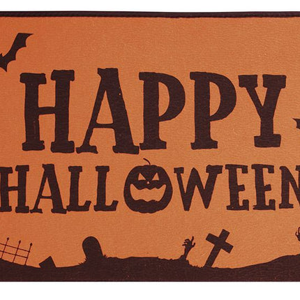 Halloween Deurmat Happy Halloween 60cm van Fiestas Guirca koop je bij Partywinkel