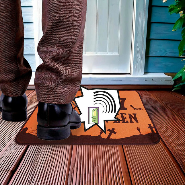 Halloween Deurmat Met Geluid 34cm van Fiestas Guirca koop je bij Partywinkel