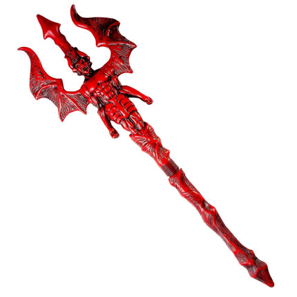 Halloween Drietand Rood Duivel van Widmann koop je bij Partywinkel