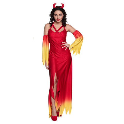 Halloween Duivel Kostuum Rood M van Boland koop je bij Partywinkel