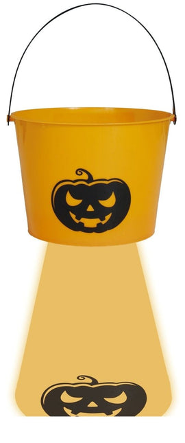 Halloween Emmer Met Licht 15cm van Fiestas Guirca koop je bij Partywinkel