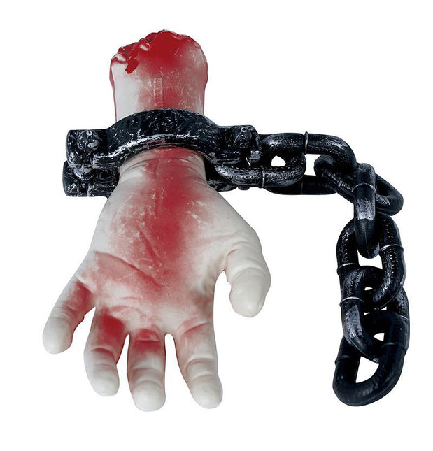 Halloween Geketende Hand 40cm van Fiestas Guirca koop je bij Partywinkel