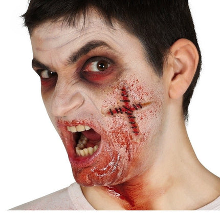 Halloween Genaaid Kruis Litteken van Fiestas Guirca koop je bij Partywinkel