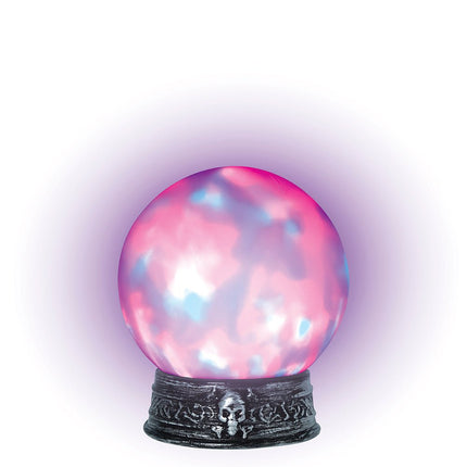 Halloween Glazenbol Met Licht 20cm van Fiestas Guirca koop je bij Partywinkel