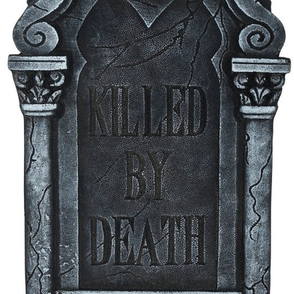 Halloween Grafsteen Killed By Death 90cm van Fiestas Guirca koop je bij Partywinkel