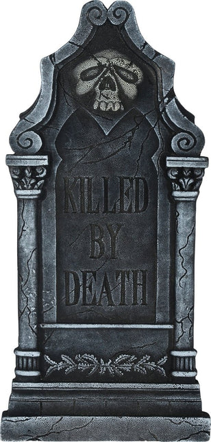 Halloween Grafsteen Killed By Death 90cm van Fiestas Guirca koop je bij Partywinkel