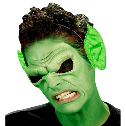 Halloween Haarband Groen Oren van Widmann koop je bij Partywinkel