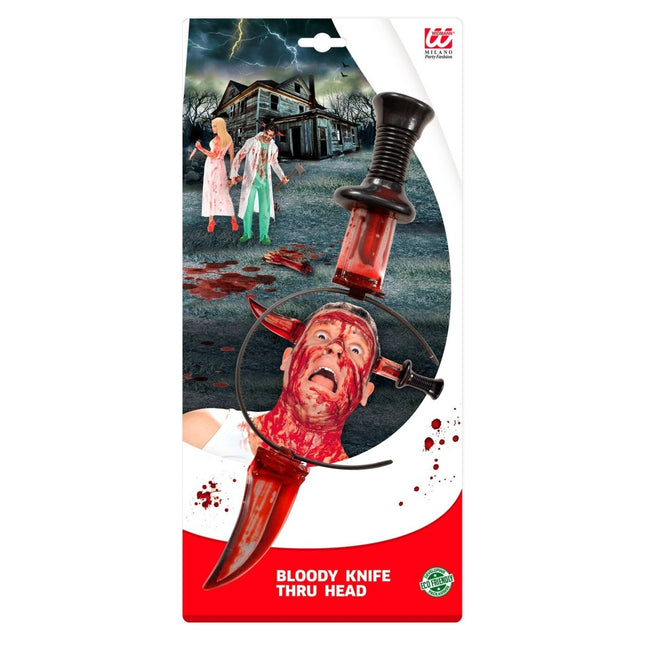 Halloween Haarband Mes van Widmann koop je bij Partywinkel