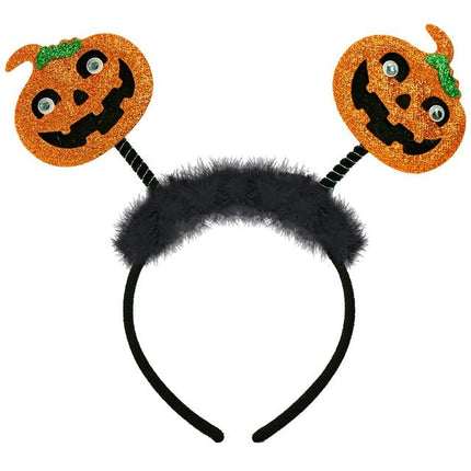 Halloween Haarband Pompoenen Oranje van Widmann koop je bij Partywinkel