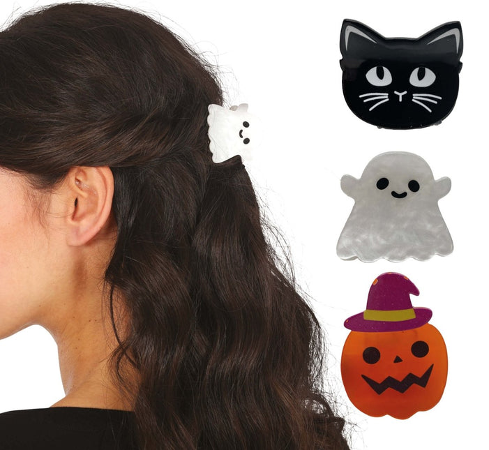 Halloween Haarclip 3st van Fiestas Guirca koop je bij Partywinkel
