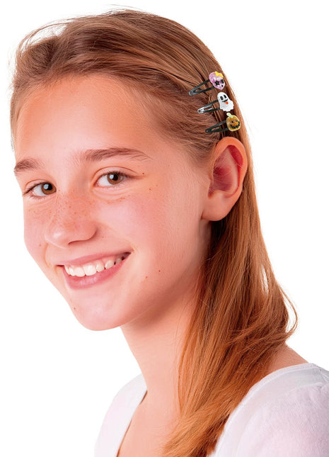 Halloween Haarspeldjes Metaal 3st van Fiestas Guirca koop je bij Partywinkel