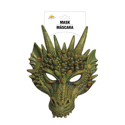 Halloween Half Masker Draak van Fiestas Guirca koop je bij Partywinkel